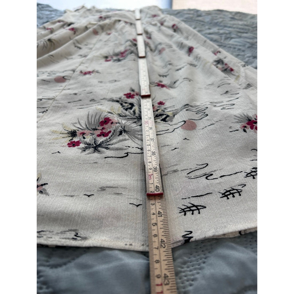 Reformation Anita Dress Tonga Print Midi Organic Cotton NWT Size M - Picture 14 of 14